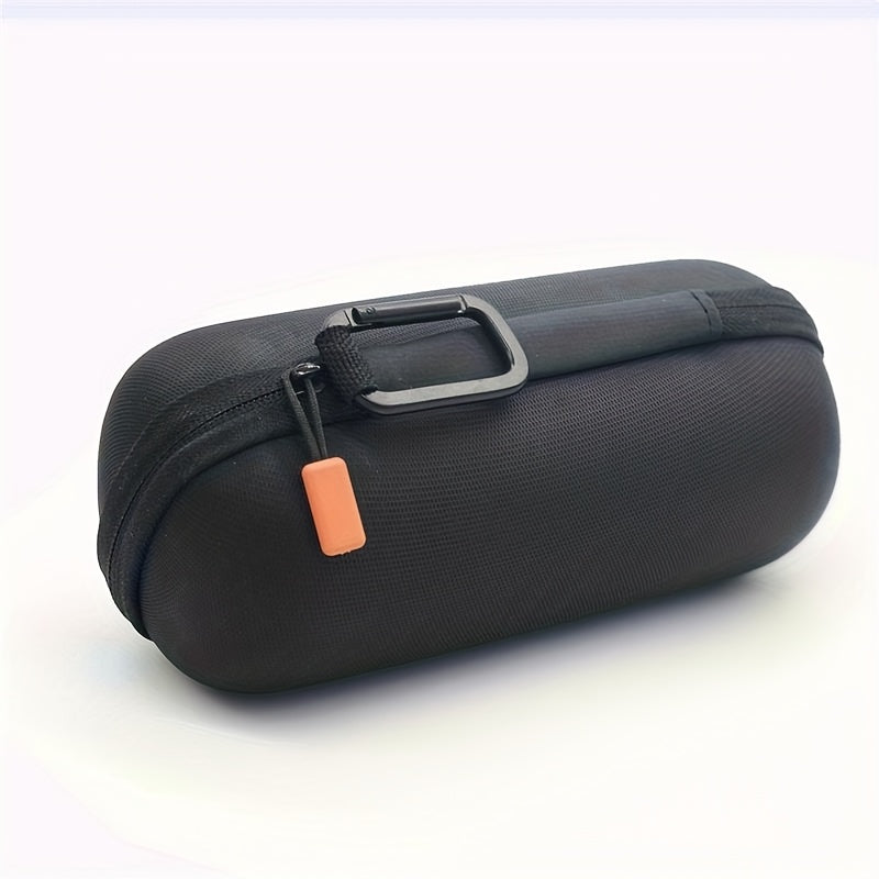 1 Piece JBL Flip 3 4 5 6 EVA Speaker Case Shockproof Hard Shell Travel Bag with Handle Portable Outdoor Storage for Wireless Speakers Black Mesh Design - Primeshoppers