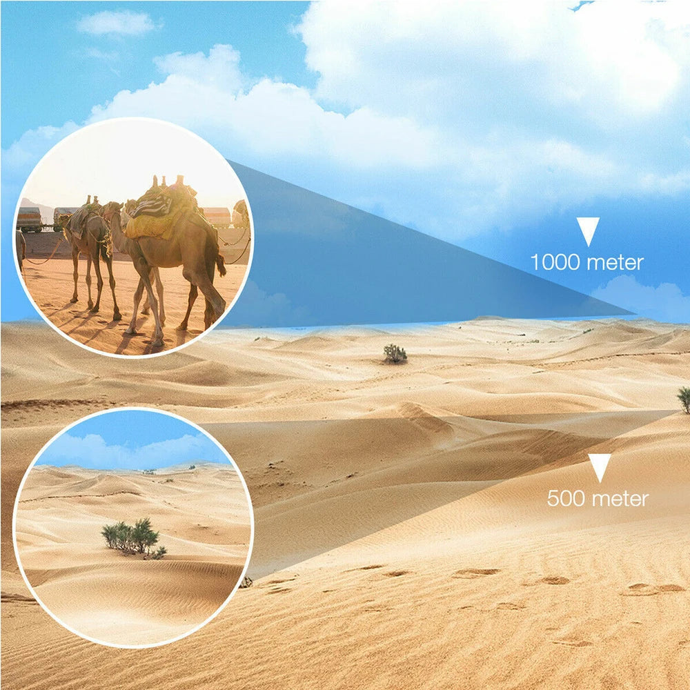 10-180X100 Zoom Telescope HD Big Eyepiece Binocular for Outdoor Competition Concert Travel and Camping - Primeshoppers