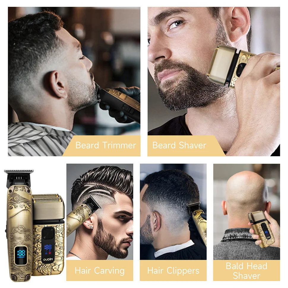 Foil Shavers for Men with Head Shaving and Grooming Kit - Primeshoppers