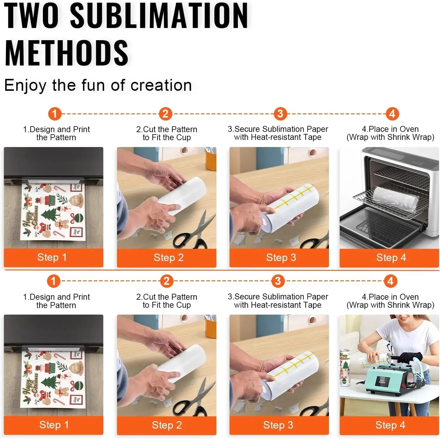 8 Pack Sublimation Tumblers 20 Oz Skinny Straight, Stainless Steel Sublimation Tumblers Blank, Stainless Steel Double Wall