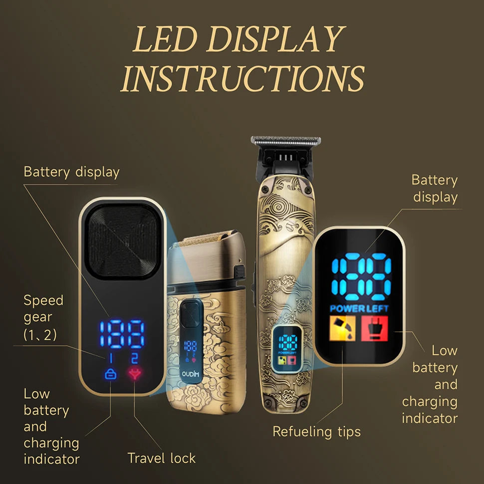 Foil Shavers for Men with Head Shaving and Grooming Kit - Primeshoppers