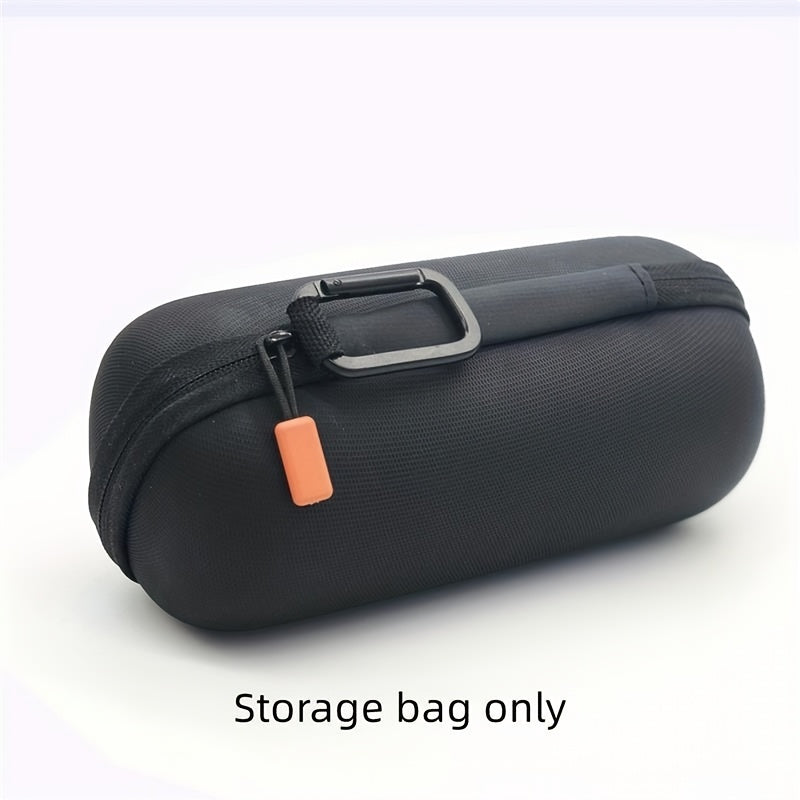 1 Piece JBL Flip 3 4 5 6 EVA Speaker Case Shockproof Hard Shell Travel Bag with Handle Portable Outdoor Storage for Wireless Speakers Black Mesh Design - Primeshoppers